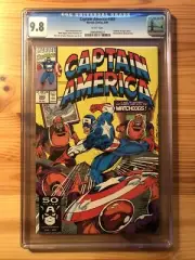 Captain America 385 CGC 9.8 May 1991 Mark Bagley Ron Lim