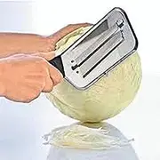 Cabbage Kitchen Knife Slicer Chopper Shredder Sauerkraut Cutter Coleslaw Grater (Black)