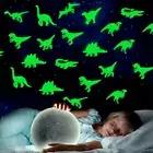 45 PCS Luminous Dinosaur Wall Stickers, Dinosaur Decor for Kids,Glow in the Dark