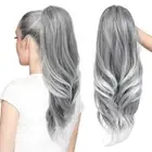 Clip in Drawstring Ponytail Wig Pony Tail Hairpiece for Kids and Women