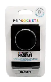 PopSockets Popwallet Plus MagSafe Black Holder Pop Socket Pop Wallet
