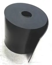 Neoprene Sheet Rubber Solid Strip 1/8" Thick x 12" W x 30-Foot 1-pc Roll 60 Duro