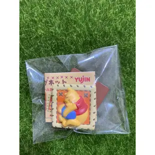 yujin 絕版扭蛋 迪士尼 小熊維尼 扭蛋 轉蛋 絕版 合售 粉紅小豬 維尼公仔 維尼磁鐵 小豬皮傑 立體磁鐵 浮雕