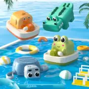 Fun Chain Clockwork Water Play Toys for Children's Bath Time
