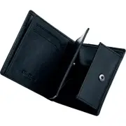 Dom Teporna Men s Bifold Wallet Smart Italian Leather Soft Book Leather Mul 658