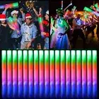 Party-Ready 105PCS Foam Glow Sticks with 3 Modes - Ideal for Weddings & Events