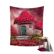 Fairy Forest Hanging Wall Tapestry Bohemian Hippie Throw Bedspread Home Decor