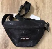 Eastpak Springer Cross Body Bag / Fanny Pack Black & White Tie Dye Free Shipping