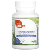 Zahler, Ashwagandha 600, Clinically Validated Dose, Supports Mental Energy & Relaxation, 60 Capsules (300 mg Per Capsule)