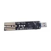 M.2 Enclosure USB3.1 TypeA for NVME and SATAs SSDs Adapter