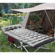 BOZTIY Camping Cot 14"x 28" Folding Heavy Duty Sleeping+Carry Bag Double Layer
