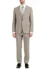 Hugo Boss "Jeffery/Simmons182" Men's 100% Wool Beige Two Button Suit