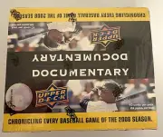 2008 Upper Deck Baseball Documentary Unopened Factory Sealed Wax Box