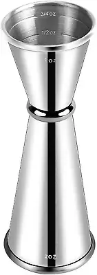 Double Cocktail Jigger - Premium Japanese 304 Stainless Steel Bartending Jigger