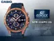 CASIO卡西歐 手錶專賣店 國隆 EDIFICE EFR-556PC-2A 三眼計時男錶 樹脂錶帶 藍 防水100米