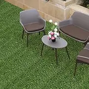 10x Marlow Artificial Hedge Grass Plant Hedge Fake Garden Green Wall Mat Fence - Privacy & Noise Reduction, Perfect for for Indoor Decorative Backdrop Outdoor Privacy Fence Covering