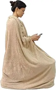 [Mbiyhgta] Sauna Tunic Women Spa Tunic - Steam Wrap Layer Fabric - Soft Unisex Fumigation Vapor Steam Layers Sauna Travel Hotel Home and Salon