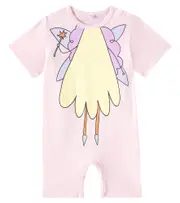 [Stella McCartney Kids] Stella McCartney Kids Baby printed cotton playsuit M 18 pink