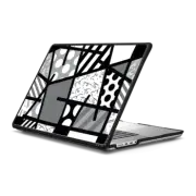 MacBook Pro 16-inch (M1 - M4) Impact Case BLACK LANDSCAPE BY ROMERO BRITTO