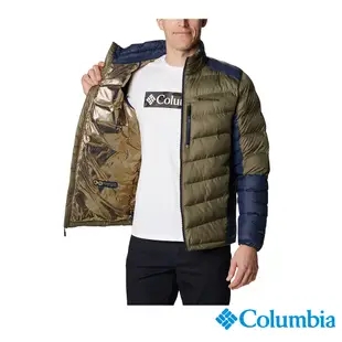 Columbia 哥倫比亞 男款 - Omni-Heat Infinity金鋁點極暖立領外套-軍綠 UWE83950AG/FW22