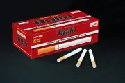 Rollo King Size 'Red' 25mm Filter Tubes (100 Count) - 10,000