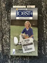 Jobst Supportwear Women’s White Compression Socks Casual Over Calf Med 8-15 (G)