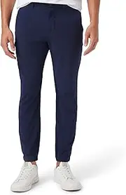 [Mizzen + Main] Mizzen+Main Helmsman Men's Joggers - Wrinkle-Resistant, Moisture-Wicking Golf Joggers for Men with 4-Way Stretch, Slim Fit