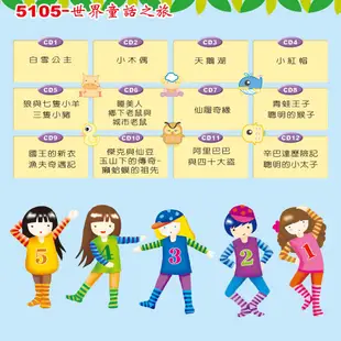【幼福】世界童話之旅(12入CD)-168幼福童書網