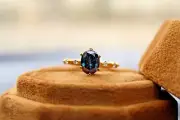 2CT Round Cut Simulated Alexandrite Women's Solitaire Ring 14K Rose Gold Plated