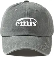 [MsLuLA] Anime Hat Emis Men Sports Baseball Cap for Men Women Hiphop Caps Adjustable