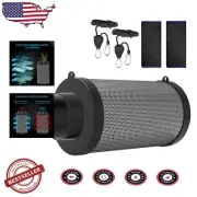 6-Inch Air Carbon Filter with Australian Charcoal for Grow Tents & Hydroponics