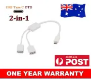 USB-C Type-C to Dual USB OTG HUB Adapter Cable For Microsoft Surface Book 2 AU