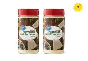 Grated Parmesan and Romano Cheese 8 oz x 2 Bottles Gluten free