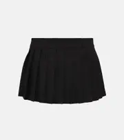 [The Frankie Shop] The Frankie Shop Blake pleated miniskirt AU 14 black