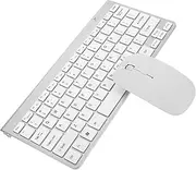 OSALADI Wireless Keyboard and Mouse Ergonomic Mouse Keyboard 2.4ghz Low Power Consumption Noiseless for Laptop Easy Setup