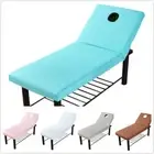 Soft Massage Bed Cover Beauty Salon Sheet SPA Treatment Bedsheet Face Hole