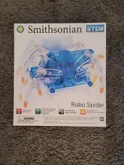 Smithsonian Robo Spider Build Your Own Motorized Robot Spider Science Kit - NEW