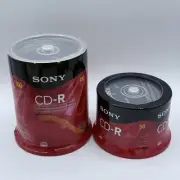 New 100 Pack Sony & 50 Pack CD-R 80 Min 700 MB 1-48x Recordable Compact Discs CD