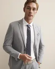 Chalk Stripe Suit Jacket