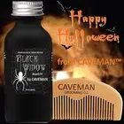 Hand Crafted Caveman™ Beard Oil Growth Conditioner with FREE Wooden Beard Comb