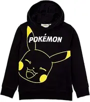[Pokémon] Pokemon Hoodie Boys Kids Game Gifts Pikachu Black Jumper Pullover