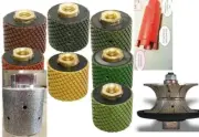 3/4" Full Bullnose router bit 1 3/8" wet polishing drum core bit concrete marble