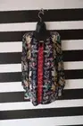 JM Collection Women's Blouse Navy Morning Light Long Sleeve Size XL