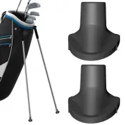 1/2/3 Pair Golf Bag Stand Replacement Feet Golf Bag Stand Rubber Feet