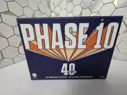 Phase 10 Limited 40th Anniversary Edition Factory Sealed New - Just Released