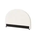 Oikiture Bed Head Double Size Headboard Boucle White