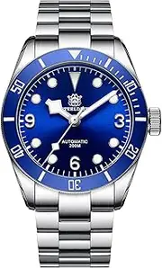 [SteeldiveAU] Steeldive SD1958, Black Bay, NH35, AR Sapphire, Lume, Blue, 200m Diving, BNIB