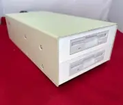 Dual 80 Track DS 3.5" New Samsung Floppy Disc Drive own PSU for BBC Master etc
