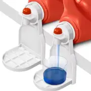 2 Laundry Detergent Cup Holder-Drip Catcher Tray for Liquid Detergent Bottles