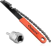 Oumers Bike Chain Tools Kit, Sprocket Remover/Chain Whip with Cassette/Rotor Lockring Removal Tool Pack